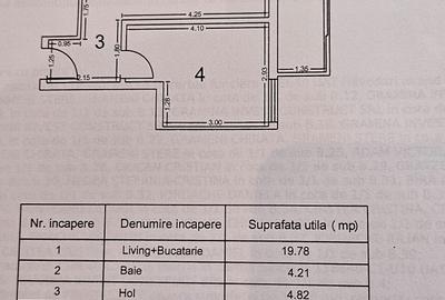Apartament cu 2 camere semidecomandat, mobilat în Central - 14