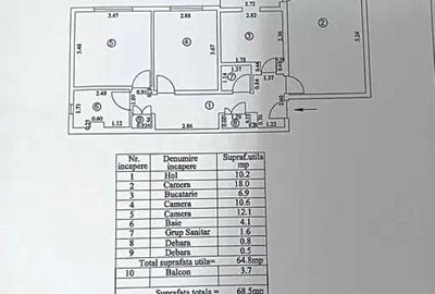 Apartament cu 3 camere in Siderurgistilor Vest - 8