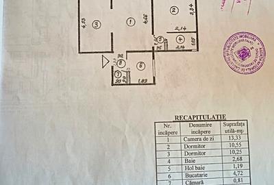 Apartament cu 3 camere in Micro 19 - 10