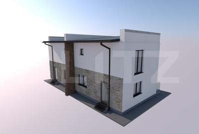 Duplex modern, 2 camere, 110 mp utili, 220 mp, teren, zona Burdujeni - 3