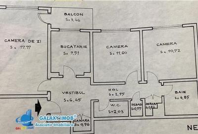 Apartament cu 3 camere decomandat, mobilat în Crângași - 12