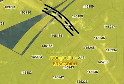 Teren de 1000 mp, în Cornetu - 1