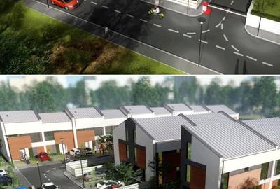 Proiect cu autorizatie 21 case, Sos Cernica, Lebada Lac, 5036 mp teren - 3