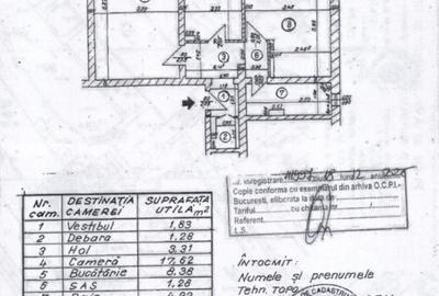 Apartament cu 2 camere decomandat, mobilat în Moșilor - 8