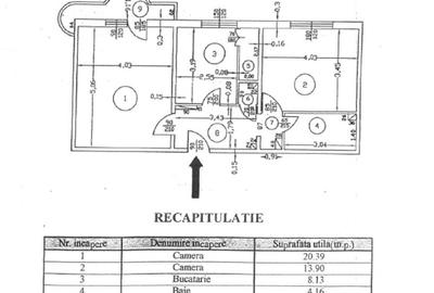 Sebastian - 2 camere, decomandat, comfort 1, bloc renovat, mobilat, utilat. - 14
