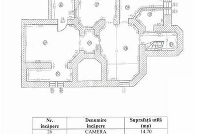 Casă individuală cu 9 camere cu Teren 200 Mp în Central - 35