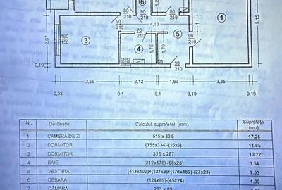 Apartament 3 camere - decomandat - bd.Timisoara - 1