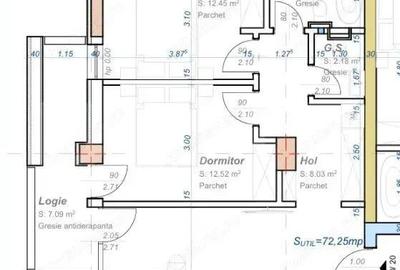 Apartament cu 3 camere semidecomandat în Aradului - 2