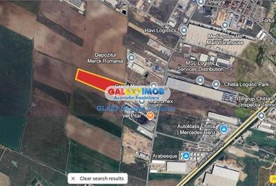 Teren Construcții extravilan de 21500 mp, în Sud-Vest