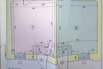 Apartament cu 3 camere în Central - 14