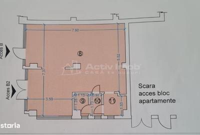 Spațiu comercial, de 54 mp, în Calea Aradului - 8