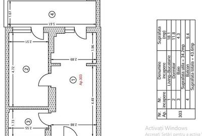 Apartament cu 2 camere decomandat, mobilat în Sud-Est - 2