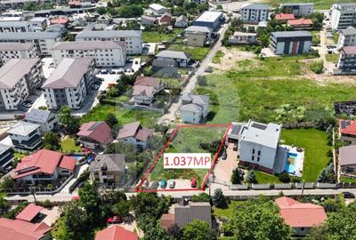 Teren de 1037 mp, în Chiajna - 5