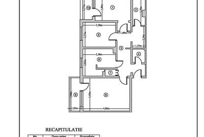 Apartament cu 3 camere decomandat în Central - 1