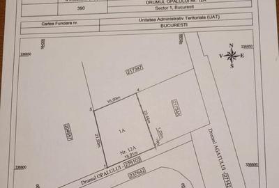 Teren  Baneasa 390 mp sector 1 strada Argatului - 2