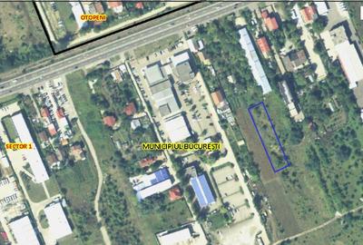 Teren de 3500 mp, în Sisești