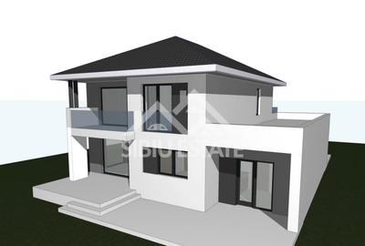 Casa NOUA Selimbar, 3 bai, garaj, teren 550 mp - 1