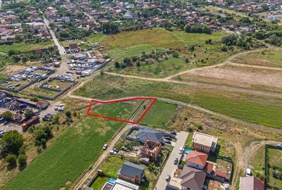 Teren 1237 mp cu PUZ aprobat de vanzare Bujac,Arad - 2