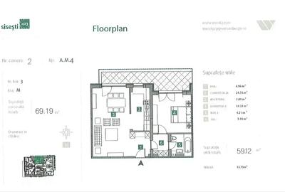 Apartament 2 camere, terasa 13,75mp, langa lac, metrou, bloc nou - 10