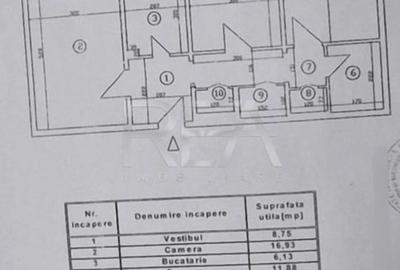 Apartament cu 3 camere decomandat, mobilat în Apusului - 7