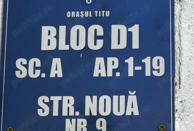 Apartament 2 camere Titu - 1