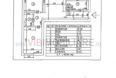 Apartament 3 camere Basarabia - Gh Petrascu - parc IOR Apartament 3 camere Basarabia - Gh Petrascu - parc IOR - 13