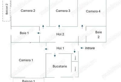 Lugoj, Ap., 4 Cam. 119 Mp Construiti. Zona Stadion, POTENTIAL URIAS - 3