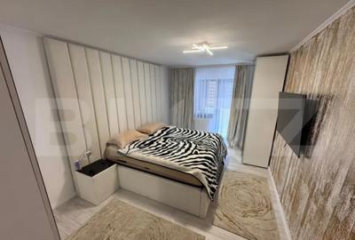 Apartament cu 3 camere decomandat, mobilat în Micro 6 - 8