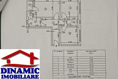 Apartament cu 3 camere decomandat în Dărmănești - 10