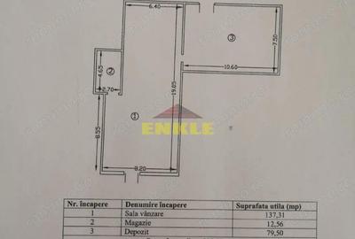 Spațiu comercial, de 230 mp, în Central - 1