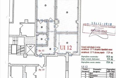 Apartament  - terasa 200 mp-complet cu vedere libera si parcare - 16