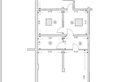 Spațiu comercial, de 86.5 mp, în Nufărul - 1