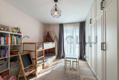 Apartament cu 3 camere semidecomandat, mobilat în Florești - 11