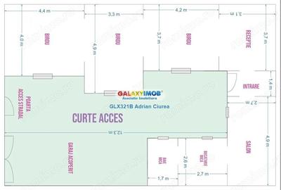 Casa | Vila | Spatiu Birou | 100mp | Centrala Proprie | Curte 50mp - 9