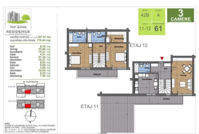 Apartament cu 4 camere decomandat în Exterior Vest - 1