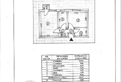 Apartament cu 2 camere semidecomandat, mobilat în P-ța Victoriei - 13