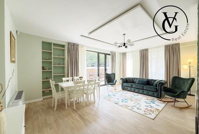 Apartament cu 4 camere semidecomandat, mobilat în Voluntari - 1