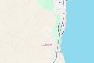 Teren 13.251 mp I Deschidere 128 m DN39 I 2 Mai - Vama Veche - 1
