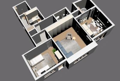 3 Camere Bijuterie Istorică 99 mp Ultracentral Fostă Locuință Iuliu Maniu! - 5