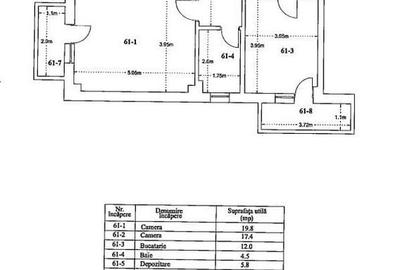 Pallady stradal 2 camere 77 mp + loc parcare  ACTE GATA - 1