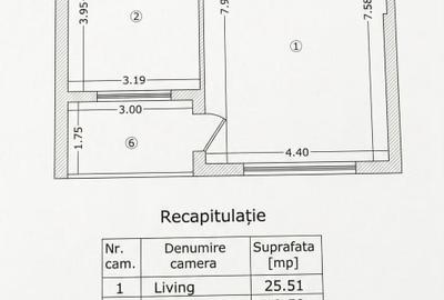 Apartament cu 2 camere, mobilat în Voluntari - 8