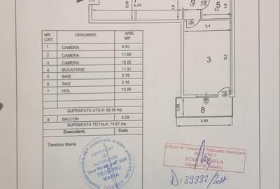 Dristor, Metrou, Camil Ressu 8, Proprietar, 3 camere - 1