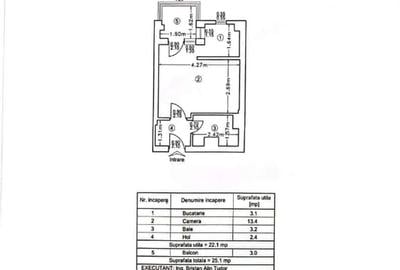 Garsoniera etajul 1- Frumoasa - 6
