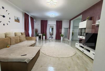 Casa ultra finisata ?i mobilata cu 3 camere 1 living ?i o
