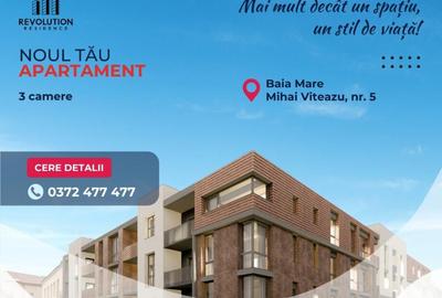 NEW!COMISION 0% - Apartamente 3 camere -Mihai Viteazu 5, Baia Mare - 1