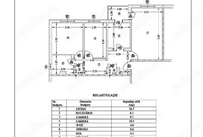 Apartament cu 3 camere decomandat în 9 Mai - 1