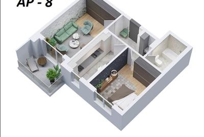 Apartament 2 Camere Prl Ghencea Dimri Residence New 2025 - 9