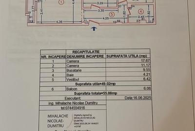 Apartament cu 2 camere decomandat în Vitan - 15