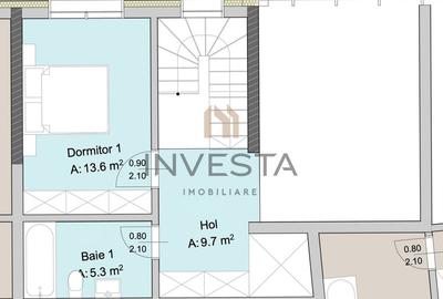 Apartament 2 camere, Marasti - zona The Office, proiect premium Apartament 2 camere, Marasti - zona The Office, proiect premium - 3