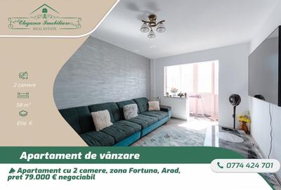 Apartament cu 2 camere decomandat în Fortuna - 9